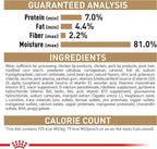 Royal Canin Breed Health Nutrition Dachshund Adult Loaf in Sauce Wet Dog Food, 3 oz can (24-Count)