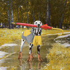 IECOii Large Dog Raincoat Waterproof,Hooded Rain Jacket Keep Dog Dry in Wet Weather,Reflective Rain Poncho Clothes with Convenient Leash Hole/Adjustable Magic Sticker/Easy On and Off/,Yellow,Large