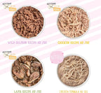 Weruva Cats in The Kitchen Kitten, Kitchen for Kittens Variety Pack, 3oz Can (Pack of 24)