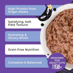 Tiki Cat After Dark Soft Pate Wet Cat Food, Variety Pack, 5.5 oz. Can (8 Count)