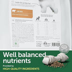 Nature's Protection Grain Free Dry Dog Food for Small Breed - High Protein, Tear Stain Diet for Adult Dogs with Light Fur, Small Bites Kibble (Superior Care - Lamb, 22 lb)