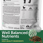 Nature's Protection Dry Cat Food - Adult Dark Coated Cat Hard Kibble, Grain-Free Healthy Nutrition Indoor & Outdoor Hairball Care for Cats, 14.11 oz Bag