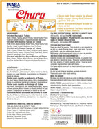 INABA Churu Cat Treats, Grain-Free, Lickable, Squeezable Creamy Purée Cat Treat/Topper with Vitamin E & Taurine, 0.5 Ounces Each Tube, 20 Tubes, Chicken Variety