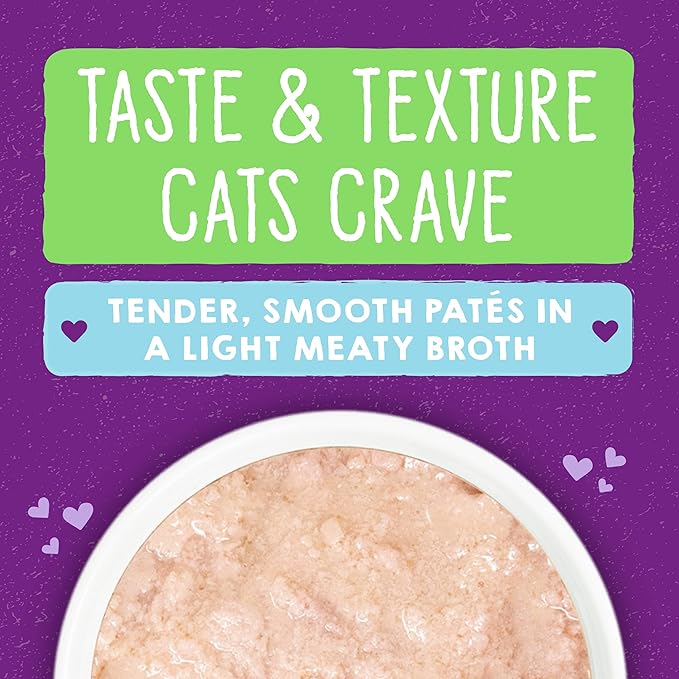 Stella & Chewy's Carnivore Cravings Purrfect Paté - Premium Grain-Free Wet Cat Food - Duck & Chicken Recipe - High Protein with Bone Broth - Perfect for Picky Eaters - 5.2oz Cans (24 Pack)