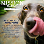 Mission Farms Freeze-Dried Raw Formula Dog Food (14 Oz, Beef & Pumpkin)