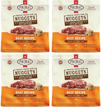 Primal Freeze Dried Dog Food Nuggets, Beef; Complete & Balanced Meal; Also Use as Topper or Treat; Premium, Healthy, Grain Free, High Protein Raw Dog Food, 14 oz (Pack of 4)
