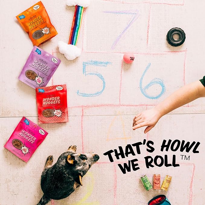 Polkadog Peanut Butter Wonder Nuggets Dog Treats – Vegan, All-Natural Pet Training Treat for Dogs – Healthy, Handmade Puppy Snacks – Bite-Sized, Soft, Chewy Treats for Pets – 10 oz