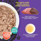 Tiki Cat After Dark Soft Pate Wet Cat Food, Lamb & Beef Liver Recipe, 5.5 oz. Can (8 Count)