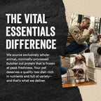 Vital Essentials Beef Bites Dog Treats, 2.5 oz | Freeze-Dried Raw | Single Protein | Premium Quality High Protein Training Treats | Grain Free, Gluten Free, Filler Free