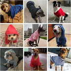 KOOLTAIL Basic Dog Hoodie - Soft and Warm Dog Hoodie Sweater with Leash Hole and Pocket, Dog Winter Coat, Cold Weather Clothes Sweatshirt for Small Medium Large Dogs Puppy Cat Boys Girls Black SM