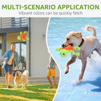 SCENEREAL Turtle Dog Toy - Durable Chew & Fetch Toy for Large Dogs, Floats on Water for Pool, Lake or Beach, Interactive Outdoor Training Retrieving Dummy for Medium Puppies