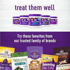 Wellness Barkin' Bacon Flavored Soft Chew Skin & Coat Supplements for Dogs, 90 Count