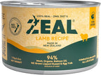 ZEAL New Zealand Canned Wet Dog Food – High Protein, Pure Nutrition, Grain-Free with Superfoods (Lamb, 6oz Can, 12-Pack Tray)