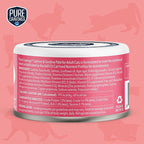 Salmon and Sardine Pate, Canned Wet Cat Food, 100% Mercury-Tested, Moist Can Fish, Grain-Free Protein, Non-GMO, 12 Pack