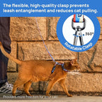 Cat Harness and Leash Set - Escape Proof Adjustable Cat Harness, Comfortable Soft Lightweight, Use Safe & Easy, Walking Travel Kitten Harness for Small Medium Large Cats (Trail 66 Blue)
