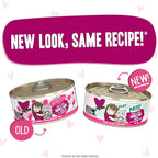 B.F.F. Play - Best Feline Friend Paté Lovers, Aw Yeah!, Tuna & Duck Double Dare with Tuna & Duck, 5.5oz Can (Pack of 8)