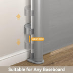 138 Inch Reinforced Retractable Baby Gates Extra Wide, Uamector Mesh Baby Gate or Dog Gate,Toddler Pet Retractable Gate Adjustable Length for Large Openings Stairs Doorways Hallway Indoor Outdoor