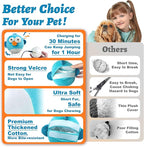 Dog Toys,Rechargeable Crinkle Chew Interactive Squeaky Toy with Jumping Music Moving Ball for Small Medium Large Breed Puppy Toys to Keep Pets Busy (Puffer)