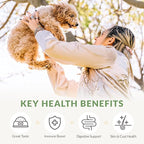 Herz Air-Dried Dog Food – Chicken Breast Recipe 2 lb, Single Pure-Meat, Grain Free, All Natural, High Protein, Limited Ingredients