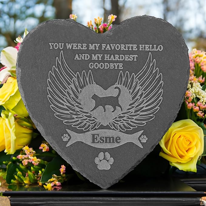 Personalized Cat Memorial Stone, Loss of Cat Sympathy Gift, Cat Memorial Gifts for Loss of Cat, Pet Loss Gifts Cat, Cat Bereavement Gifts, Cat Remembrance Gifts, in Memory of Cat