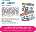 Weruva BFF Minced Natural Wet Cat Food, Tuna and Shrimp Sweethearts in Gravy, 5.5oz Can, Pack of 24