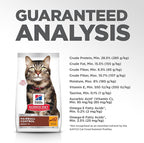 Hill's Science Diet Hairball Control, Senior Adult 7+, Hairball Control Support, Dry Cat Food, Chicken Recipe, 3.5 lb Bag