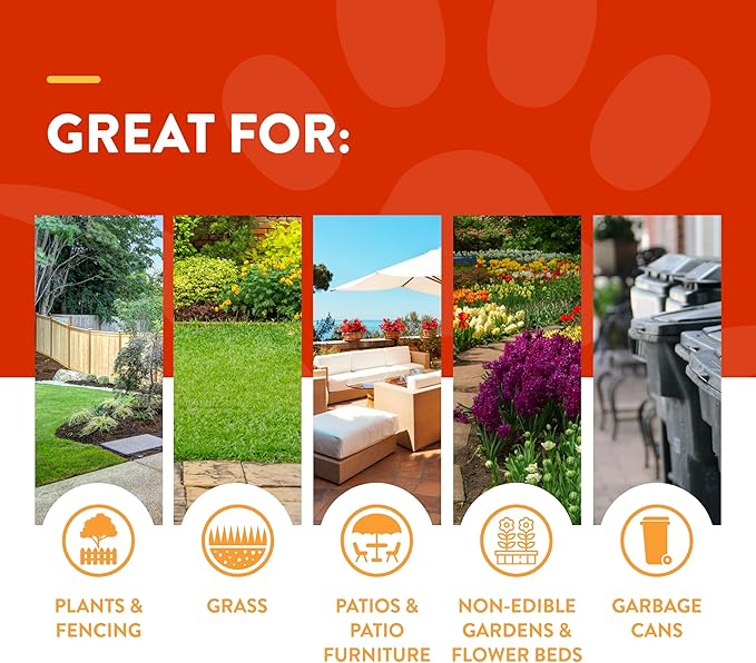 NaturVet Off Limits Pet Training Spray for Dogs & Cats – Deters Pets from Outdoor Areas – Includes Herbal Extracts – Non-Staining Sprays for Training Pets – 32 Fl. Oz.