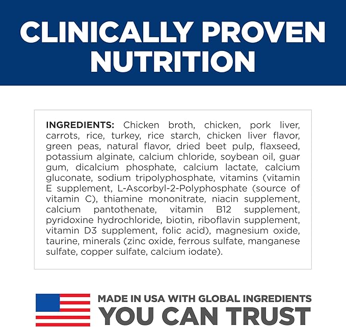 Hill's Science Diet Sensitive Stomach & Skin, Adult 1-6, Stomach & Skin Sensitivity Support, Wet Dog Food, Chicken & Barley Stew, 12.5 oz Can, Case of 12