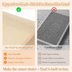 Sisal Cat Scratcher Bed – Solid Wood Cat Chair with Scratching Pad for Large Cats, Eco-Friendly Indoor Pet Furniture for Scratching and Lounging