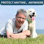 4 Pack Flea Collar for Dogs, Flea and Tick Collars for Dogs, 32 Months Flea and Tick Prevention for Dog, Dog Flea and Tick Treatment, Water-Resistant & Adjustable Flea Collar - Green&Yellow