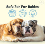 Jasper Dog Toothbrush, 360º Dog Tooth Brushing Kit, Cat Toothbrush, Dog Teeth Cleaning, Dog Finger Toothbrush, Dog Tooth Brush for Small & Large Pets, Dog Toothpaste Not Included - Pink 2-Pack