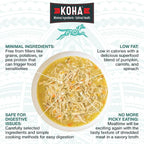 KOHA Pure Shreds Dog Variety Pack, High Protein Wet Dog Food- 5 Flavors - Beef, Duck, Chicken & Duck and Chicken & Beef Food for Dogs - 12.5oz Cans, Pack of 6