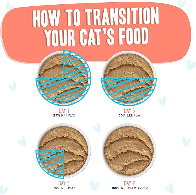 Weruva B.F.F. Play - Best Feline Friend Paté Lovers, Aw Yeah!, Salmon & Tuna Tuck Me in with Salmon & Tuna, 2.8oz Can (Pack of 12)