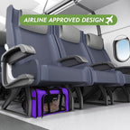 Soundy Dog Carrier Cat Carriers Airline Approved Pet Carrier for Small Medium Dogs Cats Under 15Lbs Puppies Collapsible Soft Sided TSA Travel Puppy Carrier Bag (Medium, Purple)