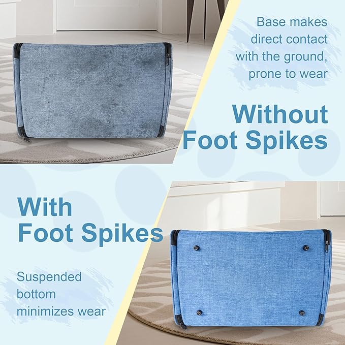 Cat Carrier Dog Carriers for Small Medium Dogs Large Cat Carrier Soft Sided Cat Carriers, Pet Travel Carrier Collapsible Cat Bag 0-25 Lbs, Puppy Kitten Carrier (Blue)