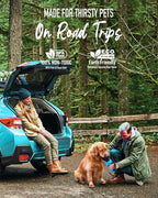 Lesotc Dog Water Bottle, Portable Pet Water Dispenser, Leak Proof Travel Squeeze Water Bottle for Dogs, Puppy Essentials Dog Stuff Accessories for Outdoor Walking, Hiking, BPA-Free, Lightweight