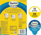 Temptations Lickable Spoons Adult Wet Cat Treat, Savory Salmon and Tempting Tuna Flavor, 8 Spoons, Pack of 12 (96 Total)