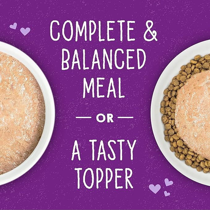 Stella & Chewy's Carnivore Cravings Purrfect Paté - Premium Grain-Free Wet Cat Food - Salmon, Tuna & Mackerel Recipe - High Protein with Bone Broth - Perfect for Picky Eaters - 5.2oz Cans (24 Pack)