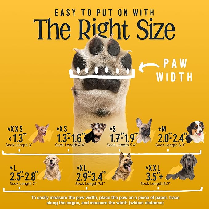 DOK TigerToes Premium Non-Slip Dog Socks for Hardwood Floors - Extra-Thick Grip That Works Even When Twisted - Prevents Licking, Slipping, and Great for Dog Paw Protection (Sassy Pink, Small)