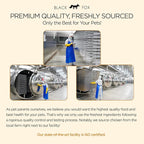 BLACK FOX Freeze-Dried Chicken Breast Training Treats for Dogs and Cats | 330 Treats, 4oz Single Ingredient, Raw, Healthy, All Natural, Human Grade, Recyclable Packaging