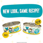 Weruva B.F.F. Play - Best Feline Friend Paté Lovers, Aw Yeah!, Chicken & Turkey Topsy Turvy with Chicken & Turkey, 5.5oz Can (Pack of 8)