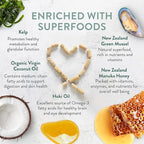 The New Zealand Natural Pet Food Co Meow e - Chicken & King Salmon Recipe, Dry Cat Food Use as a Complete Diet, Topper, Mixer, or as Cat Training Treats, All Life Stages, 3.5 oz