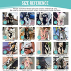 Lukovee Dog Backpack Carrier, Legs Out Easy-fit Dog Front Carrier for Small Medium Dogs, Adjustable Hands Free Dog Chest Carrier for Hiking Cycling (Pink,X-Large)