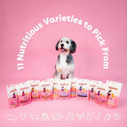 Pupford Freeze Dried Training Treats for Dogs & Puppies, 240+ Four Ingredient Bites (Turkey & Veggies, 5 oz)