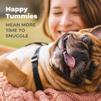 Vetnique Glandex Daily Probiotics for Dogs with Prebiotics to Support Gut Health with Fiber and Digestive Enzymes, Probiotic Chews or Powders (30ct Chews, Bacon Chews)