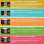 Tiki Cat After Dark, Variety Pack, High-Protein and 100% Non-GMO Ingredients, Wet Cat Food for Adult Cats, 2.8 oz. Cans (Pack of 12)