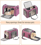 Mr. Pen- Pet Carrier, Pink, Soft-Sided Cat & Dog Carrier, Bag for Travel