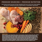 Earth Animal Wisdom Air Dried Dog Food | Chicken Recipe Premium Natural Dog Food | All Breeds & Ages | Made in The USA | 2 Pound Bag