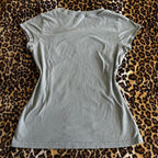 Gothic Tees for Women Y2K Grunge Graphic Short Sleeve Crew Neck T-Shirts 90s Vintage Aesthetic Emo Clothes