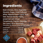 Blue Buffalo Nudges Grillers Natural Dog Treats, Made in the USA with Real Steak, 16-oz Bag